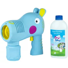   FruBlu Víziló buborékfújó pisztoly fénnyel és folyadékkal