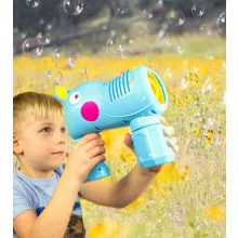 FruBlu Víziló buborékfújó pisztoly fénnyel és folyadékkal