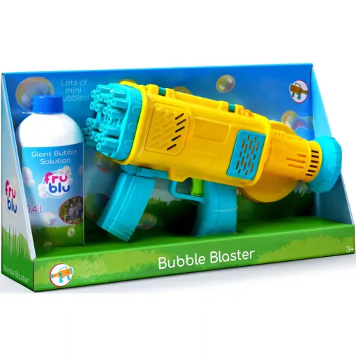 FruBlu sorozatlövő buborékfújó fegyver folyadékkal
