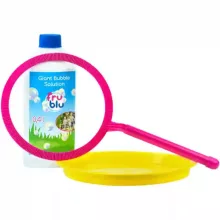 FruBlu buborékfújó karika szett folyadékkal