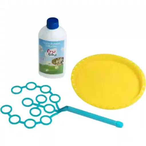 FruBlu buborékfújó bokor szett folyadékkal