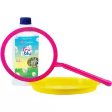 FruBlu buborékfújó karika szett 0,4 liter folyadékkal
