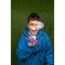 FruBlu buborékfújó karika szett 0,4 liter folyadékkal