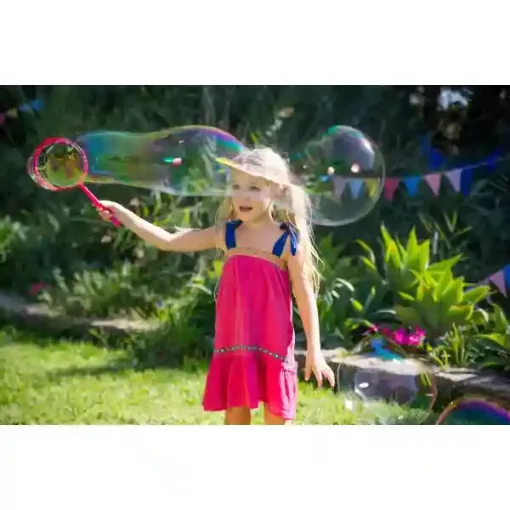 FruBlu buborékfújó karika szett 0,4 liter folyadékkal