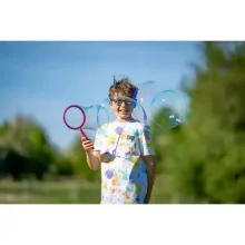 FruBlu buborékfújó karika szett 0,4 liter folyadékkal