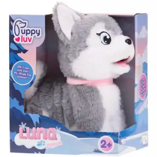 Puppy Luv - Luna Junior, az interaktív plüss husky kiskutya