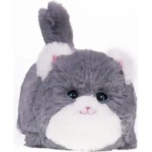 Huggy Luv - Interaktív plüss szürke cica