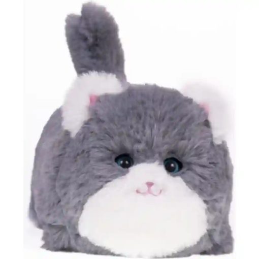 Huggy Luv - Interaktív plüss szürke cica