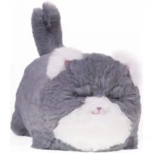 Huggy Luv - Interaktív plüss szürke cica