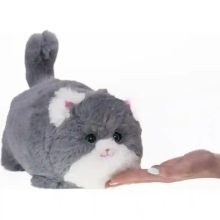 Huggy Luv - Interaktív plüss szürke cica