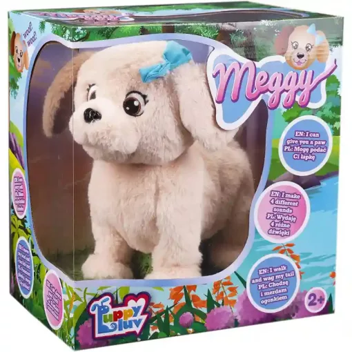 Puppy Luv - Meggy, az interaktív plüss labrador kutyus