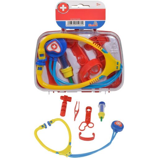 Simba Toys Doctor - 7 részes játék orvosi táska reflex-kalapáccsal (105545260)