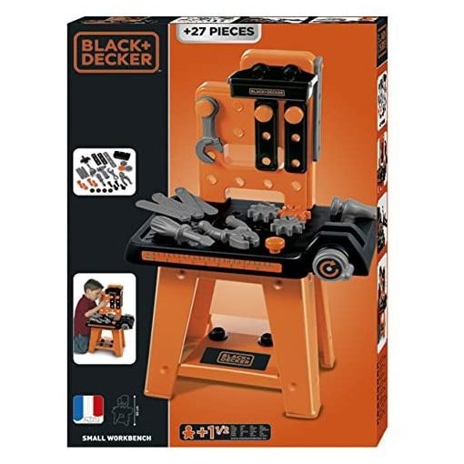 Écoiffier 2305 Black & Decker játék mini szerelőasztal 27db kiegészítővel
