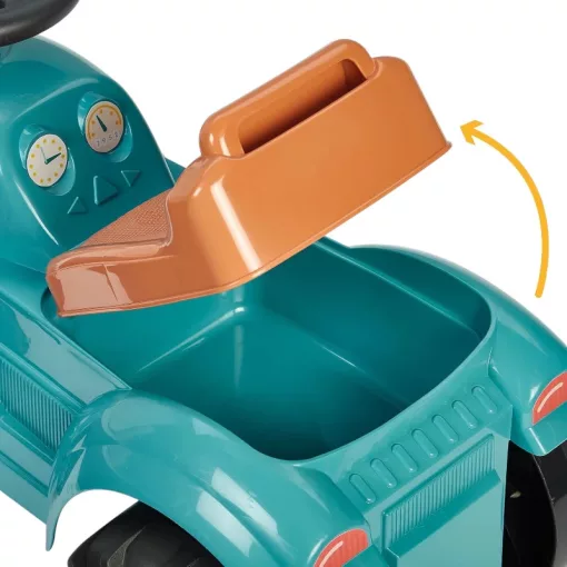 Écoiffier Traktor bébitaxi tárolóval