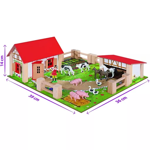 Eichhorn - Farm fa játékszett (100004304)