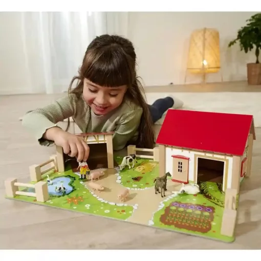 Eichhorn - Farm fa játékszett figurákkal