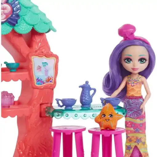 Mattel Enchantimals víz alatti kávézó Martina sellő babával
