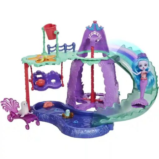 Mattel Enchantimals aquapark Shayda Sea Lion sellő babával