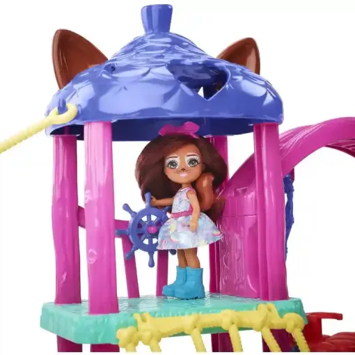 Mattel Enchantimals játszótér mókusos babákkal