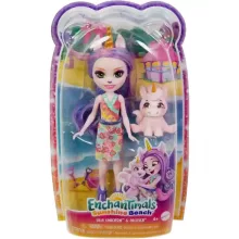 Mattel Enchantimals Ulia Unicorn baba Pacifica unikornis figurával