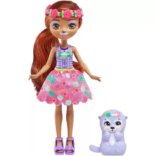 Mattel Enchantimals Oneda Otter baba és Kelpie vidra barátja