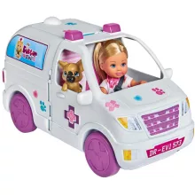Simba Toys Evi Love - Állatorvos Evi baba mentőautóval (105733488)