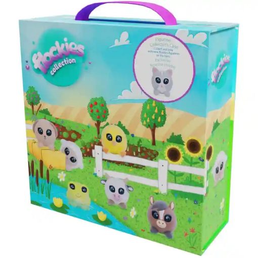 Flockies S3 - Gyűjtői házikó Caroline a cica figurával
