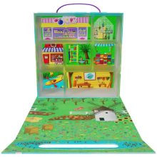 Flockies S3 - Gyűjtői házikó Caroline a cica figurával