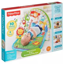 Mattel Fisher-Price CHP85 Esőerdős 3 az 1-ben zenélő játszószőnyeg