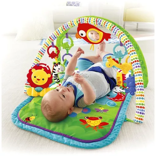 Mattel Fisher-Price CHP85 Esőerdős 3 az 1-ben zenélő játszószőnyeg
