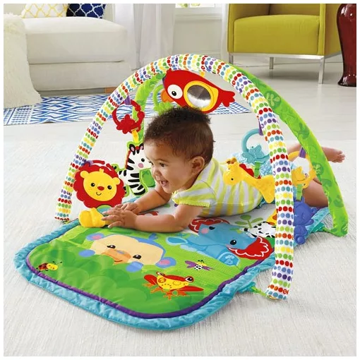Mattel Fisher-Price CHP85 Esőerdős 3 az 1-ben zenélő játszószőnyeg