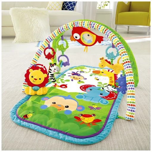 Mattel Fisher-Price CHP85 Esőerdős 3 az 1-ben zenélő játszószőnyeg