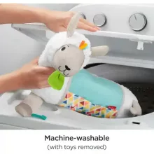 Mattel Fisher-Price - 4 az 1-ben plüss láma foglalkoztató pocakpárna