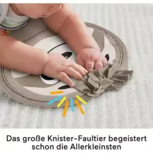 Mattel Fisher-Price - Interaktív lajháros pocakpárna hanggal és rezgéssel