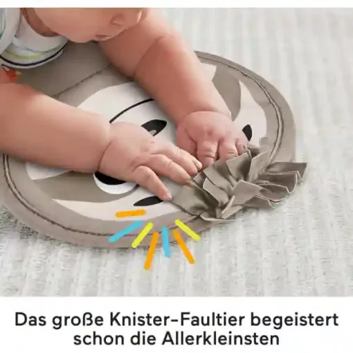 Mattel Fisher-Price - Interaktív lajháros pocakpárna hanggal és rezgéssel