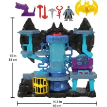 Mattel Fisher-Price Batman - Batman interaktív denevérbarlangja, DC Super Friends