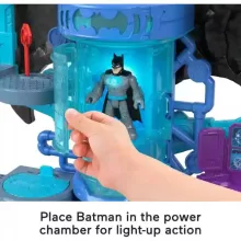 Mattel Fisher-Price Batman - Batman interaktív denevérbarlangja, DC Super Friends