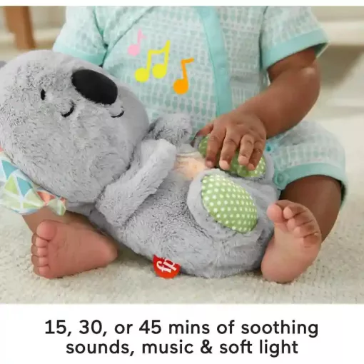 Mattel Fisher-Price - Interaktív szunyókáló plüss koala hanggal és mozgással