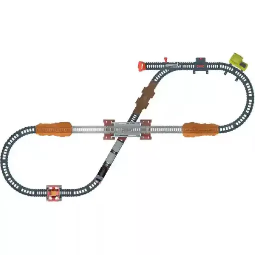Mattel Fisher-Price - Thomas, a gőzmozdony: 3 az 1-ben csomagszállító motorizált vonatszett
