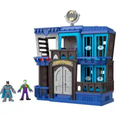  Mattel Fisher-Price Batman - Gotham City interaktív börtöne figurákkal, DC Super Friends