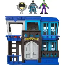 Mattel Fisher-Price Batman - Gotham City interaktív börtöne figurákkal, DC Super Friends