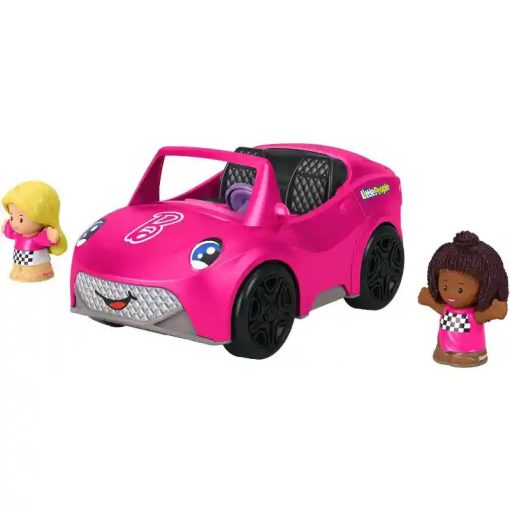 Mattel Fisher-Price Little People - Barbie interaktív kabrió autója figurákkal