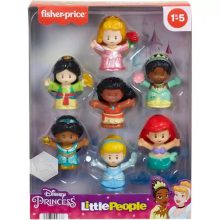 Mattel Fisher-Price Little People Disney - Hercegnők 7db-os figuraszett