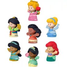 Mattel Fisher-Price Little People Disney - Hercegnők 7db-os figuraszett
