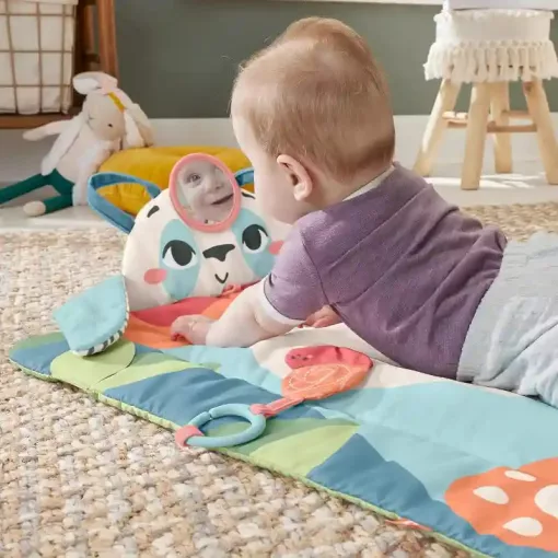 Mattel Fisher-Price - 3 az 1-ben összetekerhető pandás játszószőnyeg