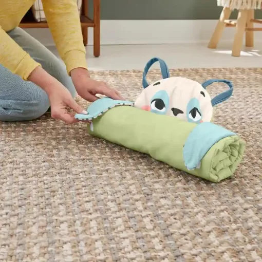 Mattel Fisher-Price - 3 az 1-ben összetekerhető pandás játszószőnyeg