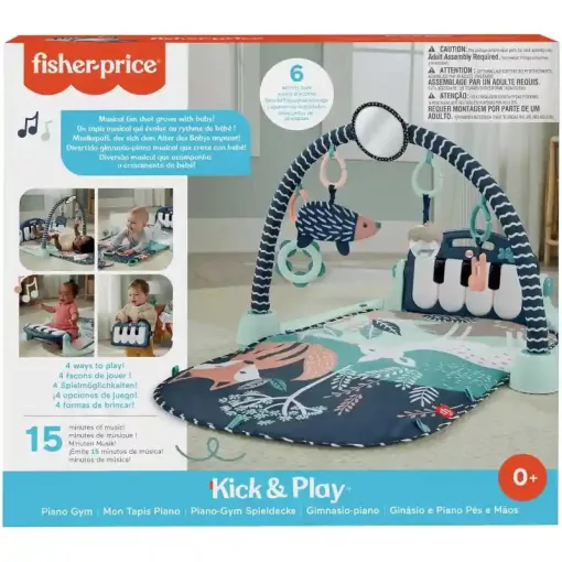 Mattel Fisher-Price - Interaktív zongorás játszószőnyeg