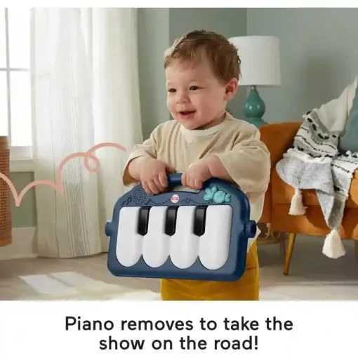Mattel Fisher-Price - Interaktív zongorás játszószőnyeg