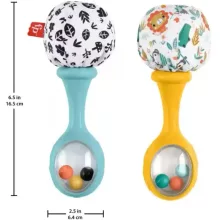 Mattel Fisher-Price színes rumbatökök