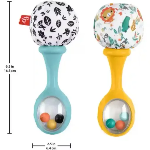 Mattel Fisher-Price színes rumbatökök